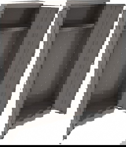 2 Shelf Wardrobe Storage Cabinet